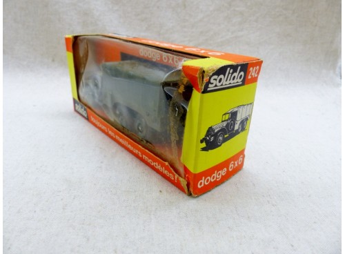Solido 242 Dodge 6x6 Camion Militaire en Boite