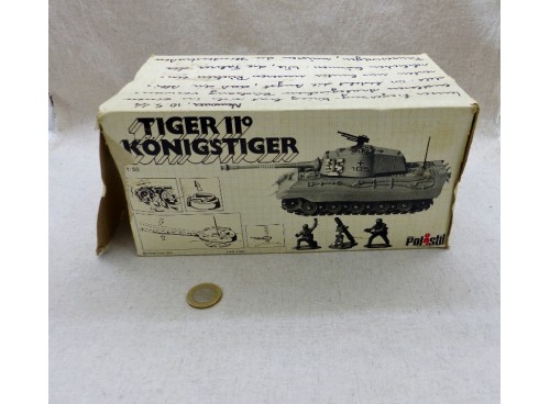 Polistil CA103 Char Militaire Allemand Königstiger "Tigre"
