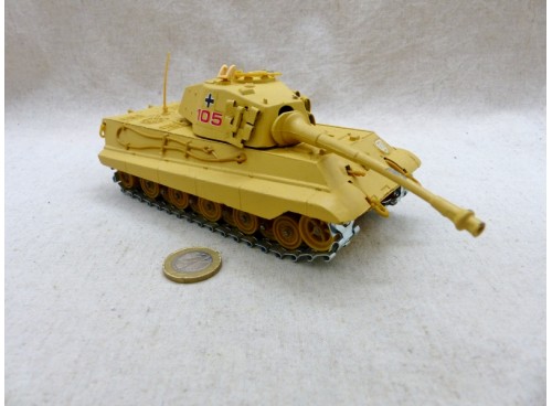 miniature Polistil CA103 Char Militaire Allemand Königstiger "Tigre"
