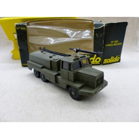 Solido 255 Camion Militaire Berliet Lance Mousse