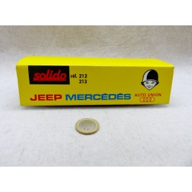 Solido 212 - 213 Boite Seule en état neuf