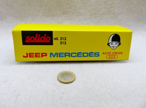 Solido 212 - 213 Boite Seule en état neuf