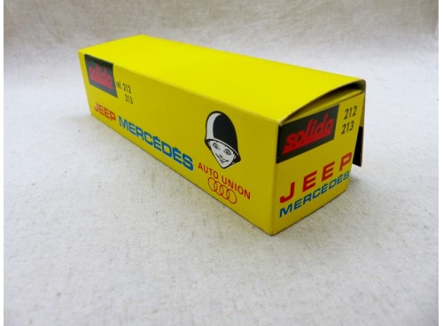 Solido 212 - 213 Boite Seule en état neuf