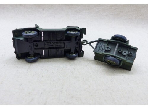 Solido 212 213 Jeep Mercedes Munga et remorque