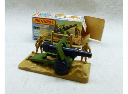 Matchbox Superfast MB32 Field Gun Neuf / Boite