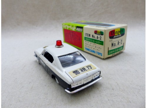Yonezawa Diapet ABS A-2 Toyota Mark II 1900 Voiture de police NM/B dos