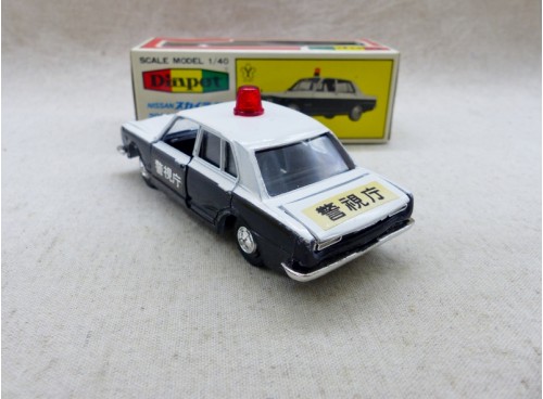 Yonezawa Diapet 230 Nissan 2000GT-R Voiture de police NM/B