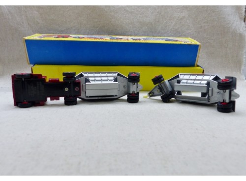 Matchbox K-4 Camion FRUEHAUF HOPPER TRAIN TRUCK Avec Boite dessous