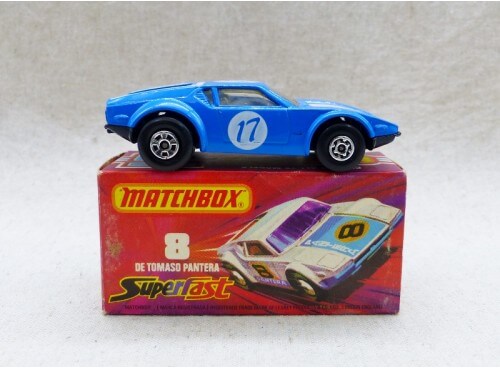 Matchbox Superfast MB8 De Tomaso Pantera N° 17 Neuve / Boite