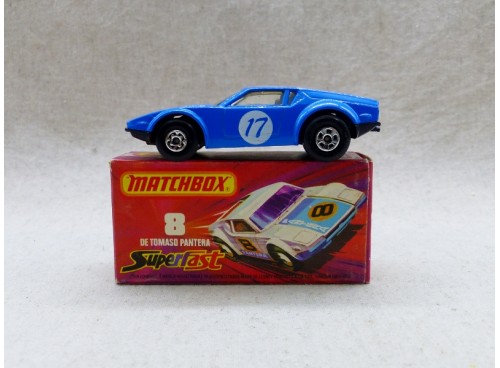 Matchbox Superfast MB8 De Tomaso Pantera N° 17 Neuve / Boite