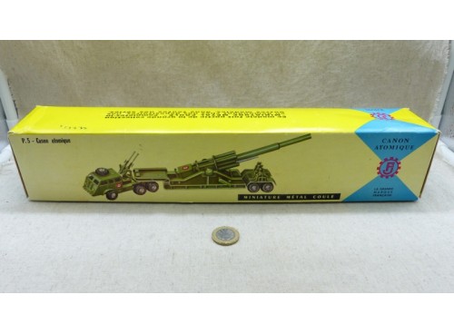 France Jouet 208 Pacific M26 et  Canon atomique avec Boite seule 2