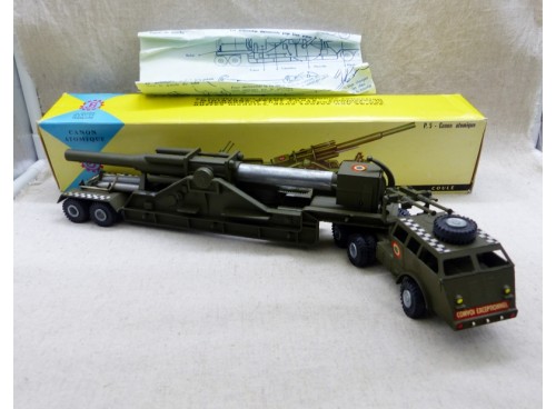 France Jouet 208 Pacific M26 et  Canon atomique avec Boite