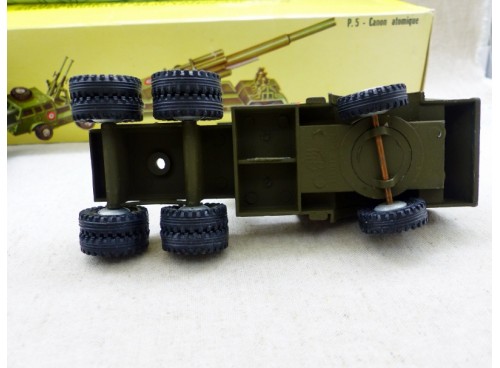 France Jouet 208 Pacific M26 et  Canon atomique avec Boite dessous