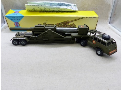 France Jouet 208 Pacific M26 et  Canon atomique avec Boite