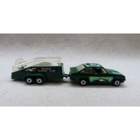 Matchbox Superfast TP-7 Ford Escort et Remorque Planeur Vert Foncé