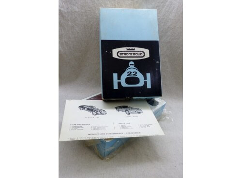 Strombecker 9420 Jaguar XKE Strom'bolid Kit 1/32° Near Mint boite et notice
