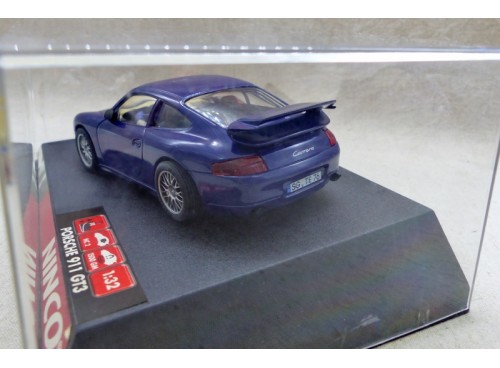 Ninco 50234 Porsche 911 GT3 Bleue Neuve Boite Arrière