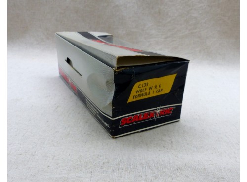 Scalextric C.133 Wolf W R 5 Rouge  Boite