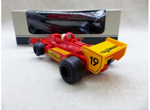 Scalextric C.106 Wolf W R 5 Formula 1 Rouge et Jaune Neuve Boite dos