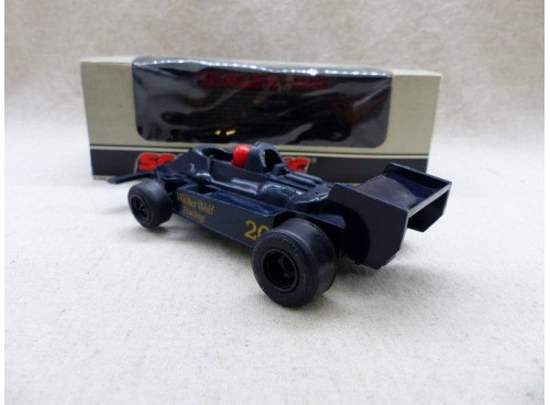 Scalextric C106 Wolf W R 5 Blue Neuve Boite dos