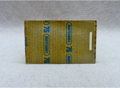 Matchbox MB 44 Wagon Neuf Blister dos