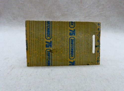 Matchbox MB 44 Wagon Neuf Blister Dessous