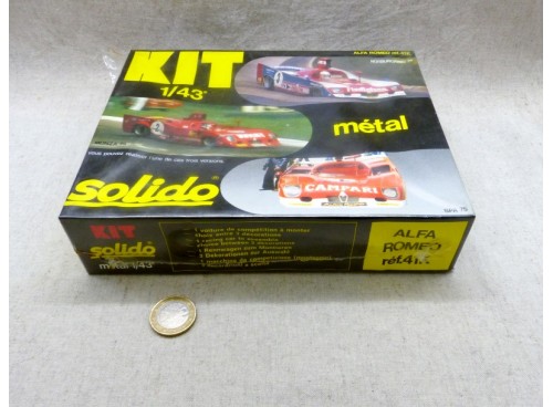 Solido 41K  Kit Alfa Romeo Prototype Neuf Boite