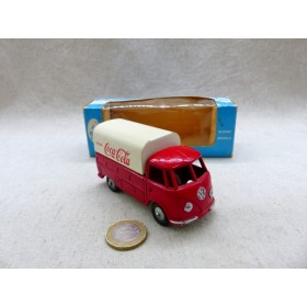 Budgie Models VW Bulli Air Cooled "Trink  Coca-Cola" NM Boite avant