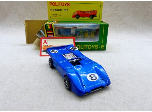 Politoys Export E18 Porsche 917 NM/Boite face