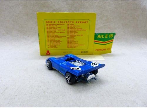 Politoys Export E18 Porsche 917 NM/Boite dos