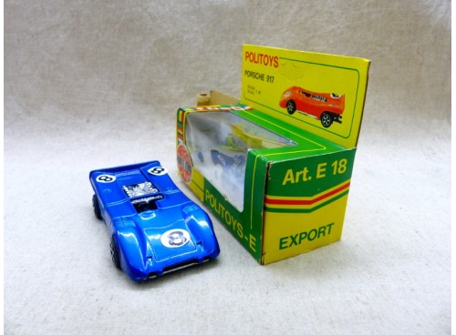 Politoys Export E18 Porsche 917 NM/Boite