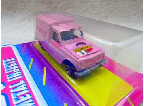 Norev 700 Renault 4 Fourgonnette Haribo Neuve Blister face