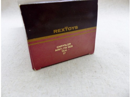 Rextoys 27 Chrysler Airflow 1965 Taxi NM Boite