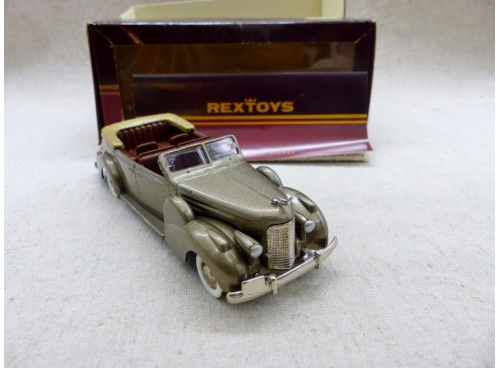 Rextoys 12 Cadillac V16 1938-1940 Torpedo NM Boite