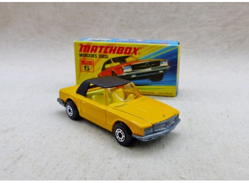 Matchbox Superfast MB 6 Mercedes 350SL  NM / Boite