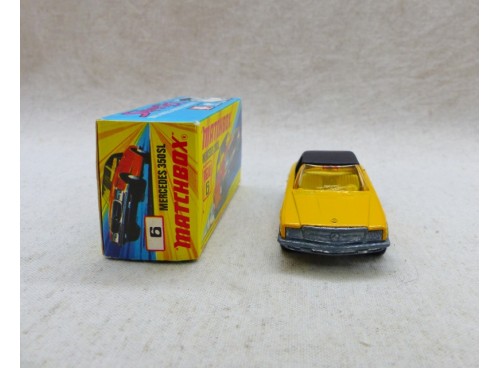 Matchbox Superfast MB6 Mercedes 350SL  Very NM / Boite