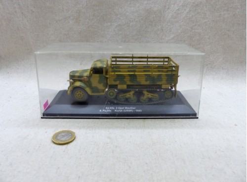 Eaglemoss WWII Sd.Kfz. 3 Camion Militaire Opel MAULTIER 4. Pz.Div. Kursk USSR 1943