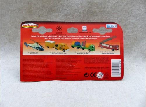 Majorette Série 300 Renault Kangoo et Bateau Neuf / Blister dos