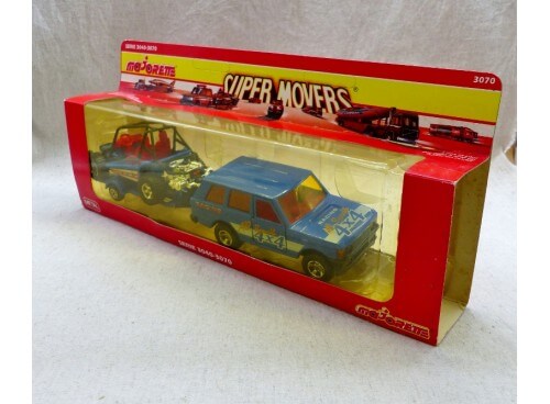 Majorette 3040-3070 Range Rover et Buggy NM Boite trois quart avant