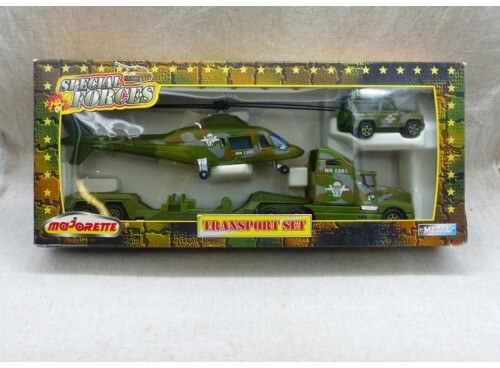 Majorette Serie 3090 Coffret "Transport Set" Special Forces  Militaire Neuf en Boite