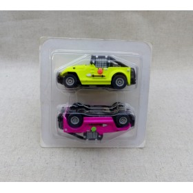 lot de voitures circuit routier Marchon Jeep x 2 neuves sous blister