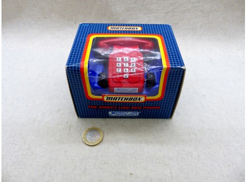 Matchbox Téléphone Direct Line Insurance Red Phone Neuf Boite