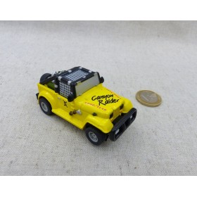 voiture de circuit routier Marchon Jeep Jaune Canyon Raider