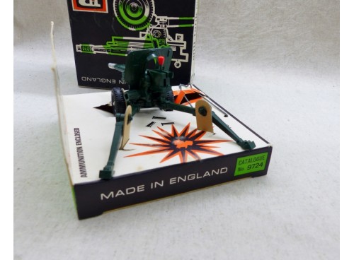 Britains 9724 Canon Militaire 105m.m. Pack Howitzer anti Tank NM Boite arrière