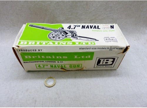 Britains 9730 Canon 4.7" Naval NM Boite