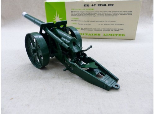 Britains 9730 Canon 4.7" Naval NM Boite