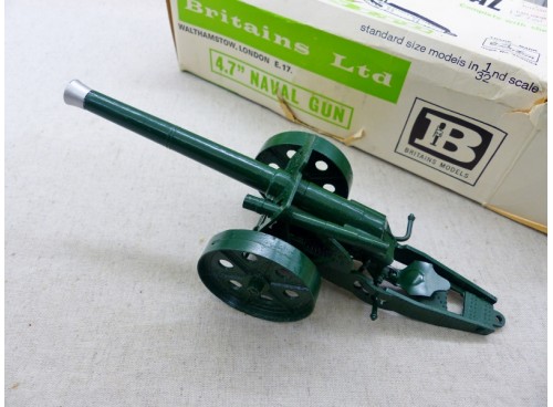 Britains 9730 Canon 4.7" Naval NM Boite