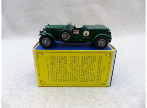 Matchbox MOY Models of Yesteryear Y-5 Bentley  4.5 L avec boite