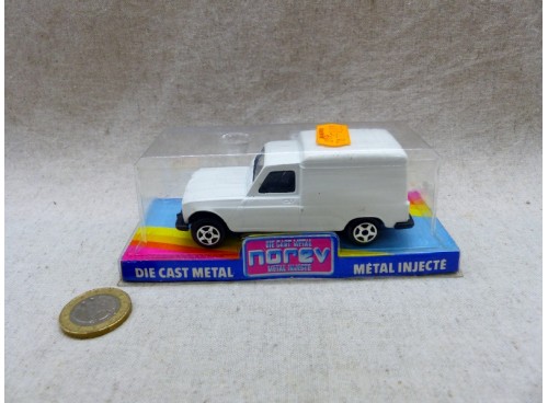 miniature auto Norev Jet-Car 700 Renault 4L Camionnette Blanche NM Boite