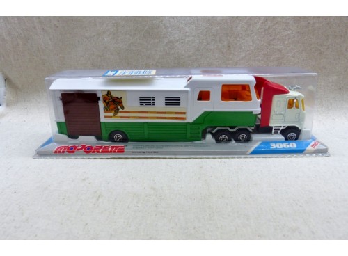 Majorette 3067 Camion Transport de Chevaux Neuf / Blister